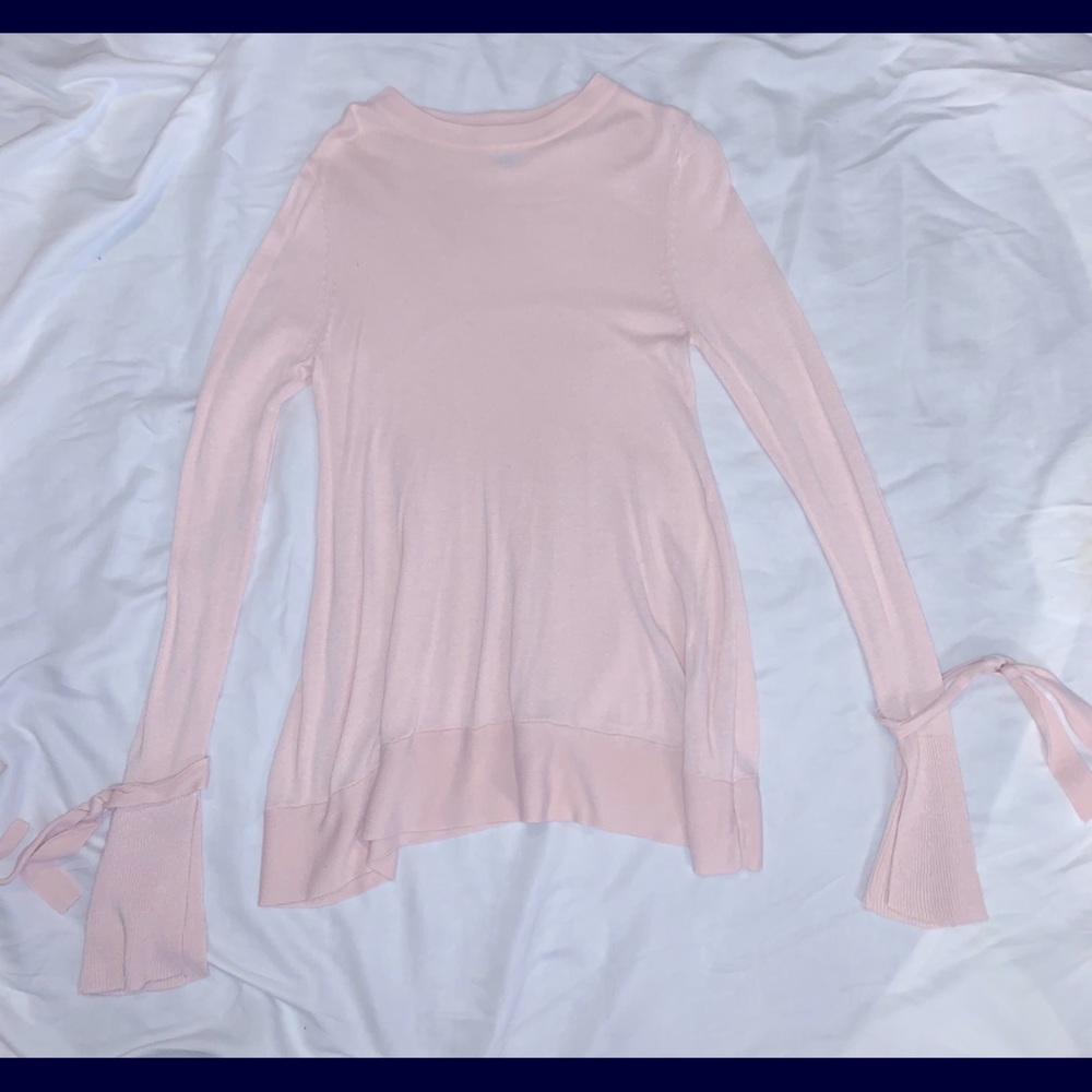 A new day, Pink long sleeve sweater, XS